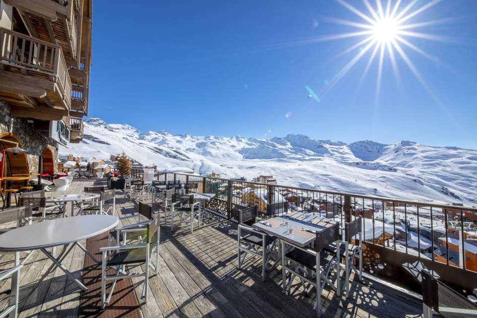 hotel séminaires val thorens, alpes