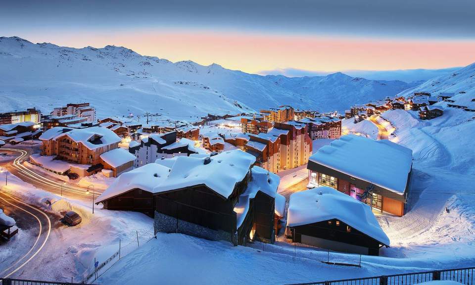 hotel spa de luxe val thorens, alpes